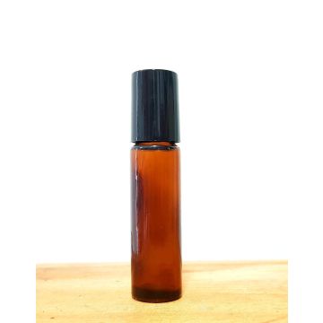 Frasco de Vidro Rollon Âmbar 10ML