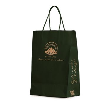 Sacola Kraft Verde